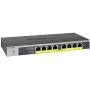 NETGEAR 8-Port Gigabit Ethernet Unmanaged PoE Switch (GS108PP) - with 8 x PoE+ @ 123W Upgradeable, Desktop/Rackmount, and ProSAFE Limited Lifetime Protection
