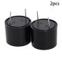 Fielect 2 Pcs DC 12V Active Electronic Buzzer Alarm Beeper Continuous Sound 80dB Speaker FSD-2319
