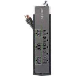 Amazon Basics 8-Outlet Power Strip Surge Protector | 4,500 Joule, 6-Foot Cord