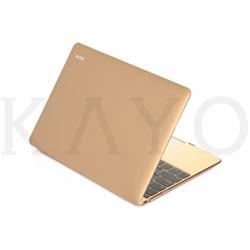 KAYO - Retina 12-inch Rubberized Hard Case for MacBook 12'' with Retina Display A1534 (Newest Version 2017 & 2016) Shell Cover - (Satin Gold)