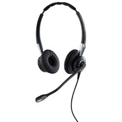Jabra 2400 II USB DUO CC Wired Headset for Softphone with Noise Cancelling Microphone, Optimized for Unified Communication