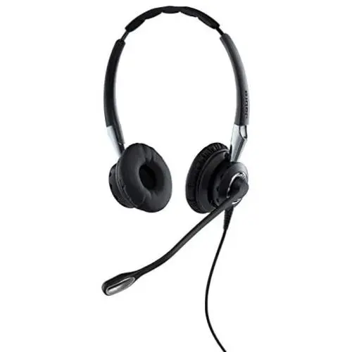 Jabra 2400 II QD Duo NC Wired Headset - Black
