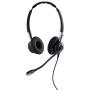 Jabra 2400 II USB DUO CC Wired Headset for Softphone with Noise Cancelling Microphone, Optimized for Unified Communication