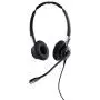 Jabra 2400 II QD Duo NC Wired Headset - Black