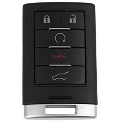 uxcell Replacement Keyless Entry Remote Car Key Fob NBG009768T 315Mhz for Cadillac ATS 2013-2014