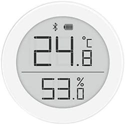 QingPing Bluetooth Thermo-Hygrometer H Version, 2 Modes Ultra-Low Power Consumption Ultra-Wide Viewing Angle Electronic Ink Screen Support Siri HomeKit