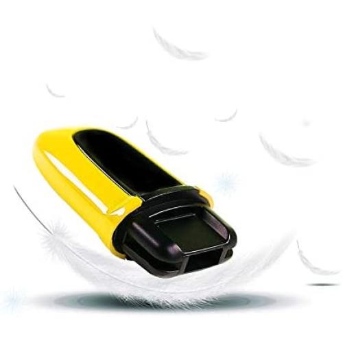 LIMBQS Bright Yellow Entry and Drive for Porsche Panamera Cayenne Macan, Logo Keyless Entry Key Cover