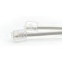 RJ11 6P2C Telephone Line Cord Phone Extension Straight Cable Wire 6p2c Pin Plug Male to Male plug Modular Landline Cable Fax Modem, 10M/ 32Feet Long White (2 of Pack)