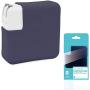 Premium Silicone Charger Cover Compatible with MacBook Pro 13 (Model: A2251/2289/A2338, 2020+), MacBook Pro 13 (Model:A1425/A1502/A1706/A1708/A1989/A2159, 2011-2020) - Navy Blue