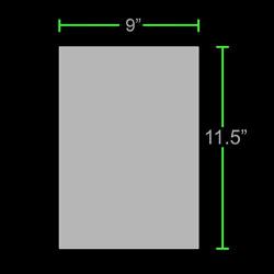 Apache Laminating Pouches, 5 mil, Letter Size, 100 Pack