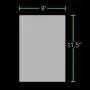Apache Laminating Pouches, 5 mil, Letter Size, 300 Pack