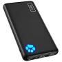 INIU Portable Charger, USB C Slimmest & Lightest Triple 3A High-Speed 10000mAh Power Bank, Flashlight Battery Pack Compatible with iPhone 12 11 X 8 Plus Samsung S20 Google LG iPad etc. [2021 Version]