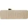 Relaxzen 10-Motor Massage Plush Mat with Heat and Extra Foam, Beige
