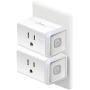 Kasa Smart Plug HS103P2, Wi-Fi Outlet works with Alexa, Echo and Google Home &IFTTT, No Hub Required, Remote Control, 15 Amp, UL Certified, 2-Pack