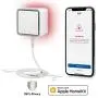 Eve Water Guard - Apple HomeKit Smart Home Water Leak Detector, 6.5 ft Sensing Cable, 100 dB Siren, App Notifications