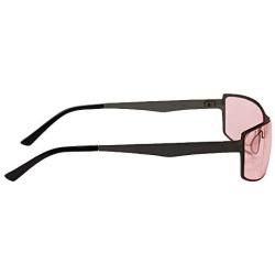 Migraine Glasses for Migraine Relief and Light Sensitivity Relief Terramed Sparrow Unisex Women or Men | Fl-41 Migraine Glasses for Computers Indoor Reading Photophobia Eye Strain (Graphite)