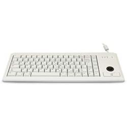 CHERRY G84 UltraSlim Keyboard w/Trackball (International), Light Gray - 83 Key