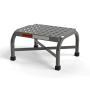 EGA Products Step Stool [Made in USA], Perforated Tread, Welded, OSHA Compliant, 16''x14'' Platform, Heavy Duty 350 lbs. Capacity, 10.5'' Tall