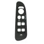 New Window Switch Bezel, Driver & Passenger Side Switch Panel Set for 2002-2010 Dodge Ram 1500 2500 3500 Black 2 Pieces (1 for Driver Side 1 Piece for Passenger Side)