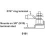 Blue Sea Systems MRBF Surface and Terminal Mount Fuse Blocks