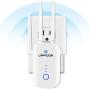 UPPOON 1200Mbps WiFi Extender Signal Booster for Home, Coverage Up to 3000 sq.ft and 25 Devices, 2.4 & 5GHz Dual Band Internet Amplifier Repeater with 5 Working Modes