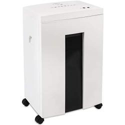 WOLVERINE 10-Sheet Super Micro Cut High Security Level P-5 Heavy Duty Paper/CD/Card Ultra Quiet Shredder for Home Office by 40 Mins Running Time and 6 Gallons Pullout Waste Bin SD9112(White ETL)