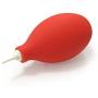 Mini Squeeze Ball Pump Duster Ear Mold Cleaner Dust Cleaner Air Blower for Hearing Aids, Camera Lens, Watch Computer Laptop, DSLR Camera Lens Keyboard, Computer PC Parts (Red(Plastic))