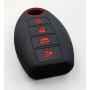 REPROTECTING Silicone Rubber Key Fob Cover Compatible with 2007-2019 Infiniti Q50 Q60 QX50 QX60 QX70 Nissan Altima Maxima Murano Pathfinder Rogue Select Titan Versa Note Xterra KR55WK48903