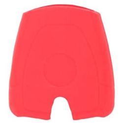 SEGADEN Silicone Cover Protector Case Holder Skin Jacket Compatible with SAAB 9-3 9-5 4 Button Remote Key Fob CV2760 Red