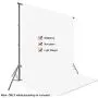 Neewer 10 x 12FT / 3 x 3.6M PRO Photo Studio Fabric Collapsible Backdrop Background for Photography,Video and Televison (Background ONLY) – White