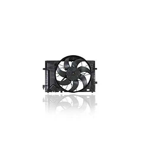 Dual Radiator and Condenser Fan Assembly - Cooling Direct for/Fit MB3000102 05-07 Mercedes-Benz C-Class 05-06 C55 03-05 CLK-Class 3.2L