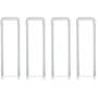 Hyperikon U Bent T8 T10 T12 LED Tube, 2x2 Foot, 40W=18W, Clear Lens, UL, Daylight White, 4 Pack