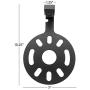 Master Tailgaters Backup Camera for Jeep Wrangler Spare Tire Mount with OEM Monitor Adapter