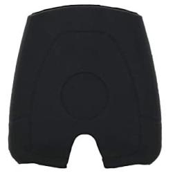 SEGADEN Silicone Cover Protector Case Holder Skin Jacket Compatible with SAAB 9-3 9-5 4 Button Remote Key Fob CV2760 Black