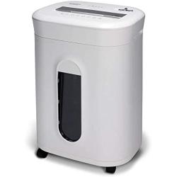 Aurora AU1060MA Professional Grade 10-Sheet High Security Micro-Cut Paper and Credit Card Shredder/ 60 Minutes/Security Level P-5, White, AU1060MA 10-Sheet High Security Microcut