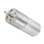 DC Motor,DC Gear Motor DC Electric Gear Motor,25mm DC 12V 25GA-370 Low Speed Metal Gear Motor for Electronic Lock (12V 300RPM)