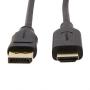 Amazon Basics Uni-Directional DisplayPort to HDMI Display Cable - 6 Feet