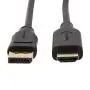 Amazon Basics Uni-Directional DisplayPort to HDMI Display Cable - 6 Feet