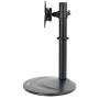 Tripp Lite Single Monitor Mount Stand, Swivel & Tilt, 10-32 Inch Flat-Screen Displays, Desktop Mount, Black (DDR1032SE)