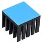 20pcs Aluminum Heatsink 20x20x16mm / 0.79x0.79x0.63 inches with Thermal Conductive Adhesive Tape for Electronic Chip MOS IC Diode Triode Cooling Heat Dissipation