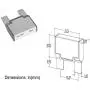 GLOSO E81 Maxi Blade Circuit Breaker 10A, T1 Auto Reset (10A - 3 Pack)
