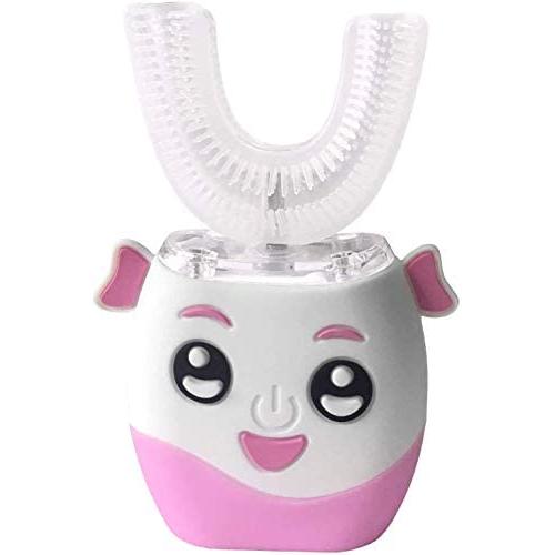 Upgrade Ultrasonic Toothbrush,Electric Automatic Toothbrush for Adults Upgraded Rechargeable Automatic Toothbrush Teeth Whitening Toothbrush (Pink)