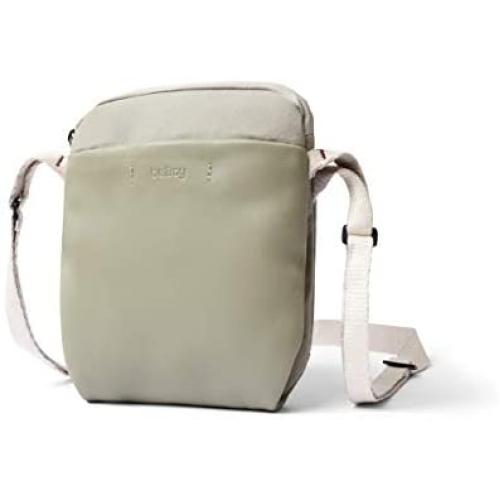 Bellroy City Pouch Premium (Leather Cross-Body Bag, e-Reader or Small Tablet, Wallet, Sunglasses, Phone) - Lichen