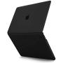 Kuzy Compatible with MacBook Pro 15 inch Case 2019 2018 2017 2016 Release A1990 A1707, Hard Plastic Shell Cover for MacBook Pro 15 case with Touch Bar Soft Touch, Black