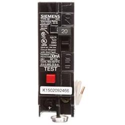 QE120 20-Amp Single Pole 120-Volt Ground Fault Equipment Protection Circuit Breaker