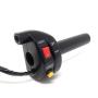 Motorcycle Quick Action Throttle with Kill Switch & Starter Button for 7/8'' Bars