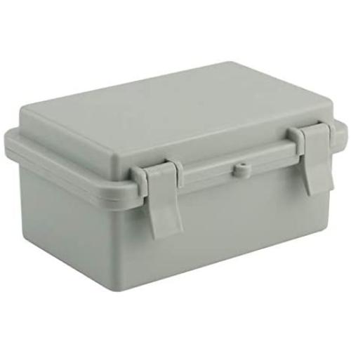 Sunnyglade ABS Plastic Dustproof Waterproof IP65 Junction Box Universal Durable Electrical Project Enclosure With Lock (3.9''x5.9''x2.8'')
