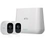 Arlo Pro 2 Home Security Camera System (2 pack) with Siren, Wireless, Rechargeable, 1080p HD, Audio, Indoor or Outdoor, Night Vision, Compatible with Alexa (VMS4230P) (Renewed)