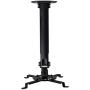 VIVO Universal Extending Ceiling Projector Mount, Height Adjustable Projection, Black, MOUNT-VP02B