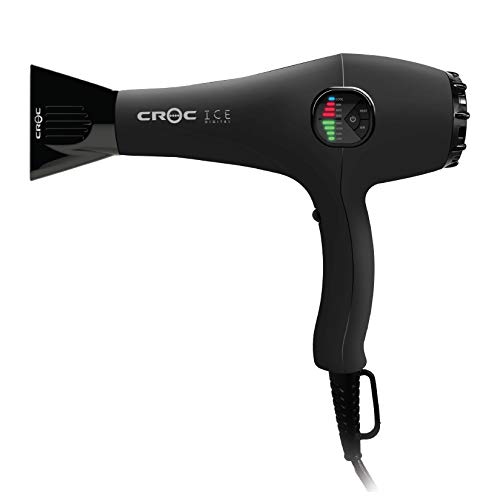 CROC ICE Digital Blow Dryer, Black